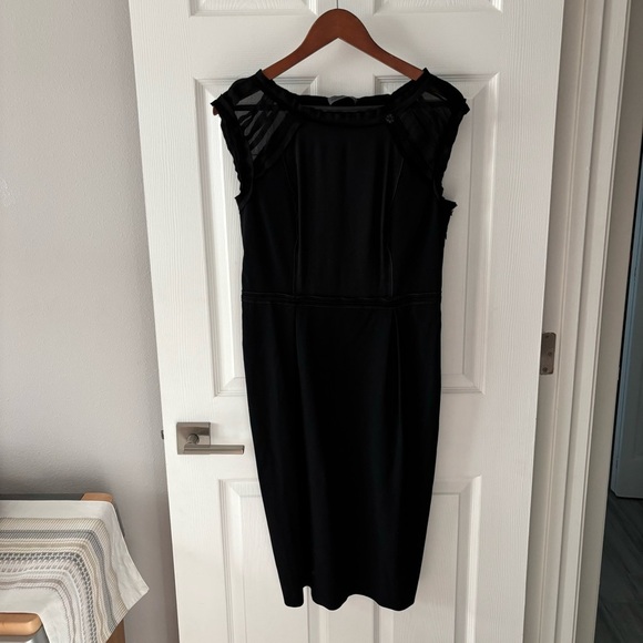 Alberta Ferretti black‎ dress size 8 - Picture 4 of 15